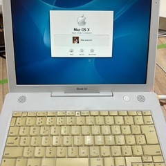 iBook G4 A1055ジャンク　アダプター付き