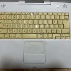 iBook G4 A1055ジャンク　アダプター付きの画像