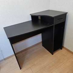 パソコン用引き出し付きデスク