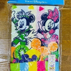 ディズニーシー　サマーフェスティバル　フェイスタオル