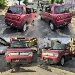 福岡発　⭐️乗り出し価格　⭐️オートローン対応可能⭐️アルトラパン　車検R8年3月18日まで　バックカメラ　シートヒーター　社外ナビTV バックカメラの画像