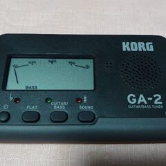 ジャンク品 KORG チューナー GA-2の画像