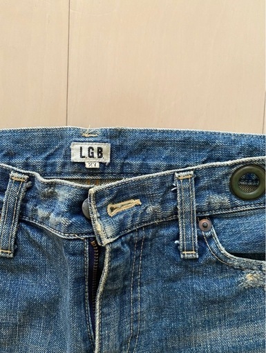 美品 ルグランブルー LGB クロップドパンツ
