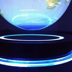 🍎磁気浮上 地球儀 世界地図 360度自動回転型 空中浮遊 MAGNETIV LEVITATION GLOBE の画像