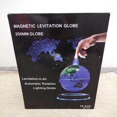 🍎磁気浮上 地球儀 世界地図 360度自動回転型 空中浮遊 MAGNETIV LEVITATION GLOBE の画像