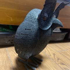 フクロウ　キャンドルスタンドの画像