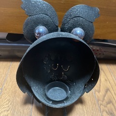 フクロウ　キャンドルスタンドの画像