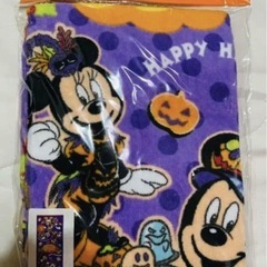 ディズニーランド　ハロウィン　フェイスタオル