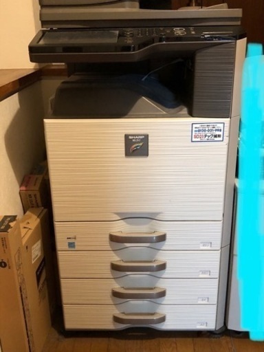 オフィス6点セット☆複合機.オフィスデスク✖️4.ホワイトボード