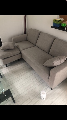 L字ソファ4人掛け