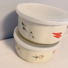 蓋付きお皿 陶器の画像