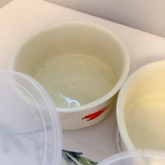 蓋付きお皿 陶器の画像