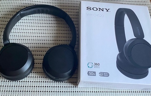 SONY ワイヤレスヘッドホンWH-CH520 (ブラック)