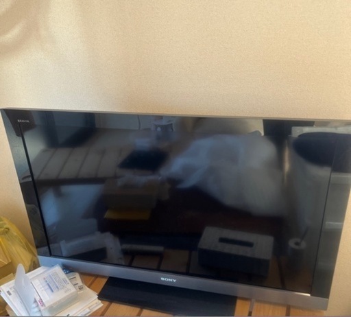 受渡予定者決定　プラズマテレビ