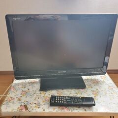 AQUOS(シャープ)液晶テレビです。