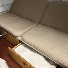 ベッド下 引き出し2個組の画像