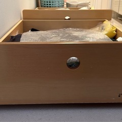 ベッド下 引き出し2個組の画像