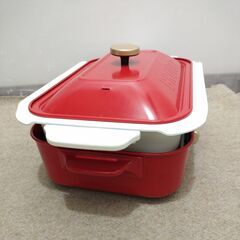 🍎BRUNO コンパクトホットプレート BOE021-RDの画像