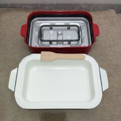 🍎BRUNO コンパクトホットプレート BOE021-RDの画像