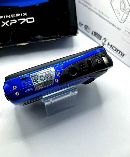 FUJIFILM finpix 70 美品　動作確認済み　ブルー