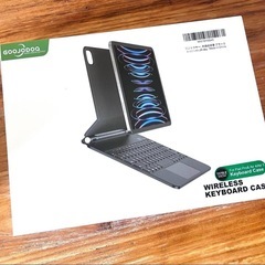 マジックキーボード iPad スマートキーボード GOOJODOQ　ホワイトの画像
