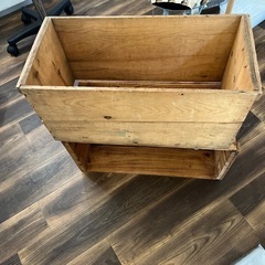 リンゴ箱2つセット