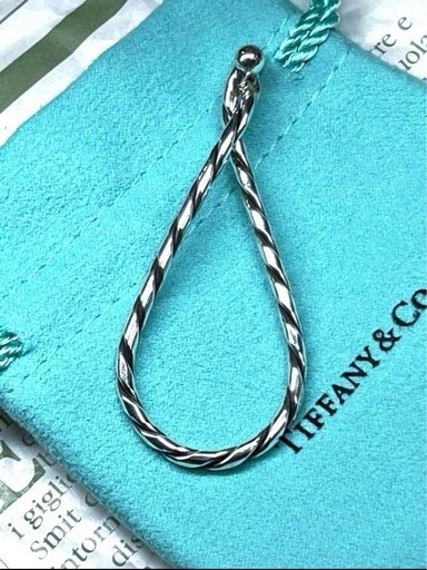 Tiffany ヴィンテージ  ツイスト　キーリング