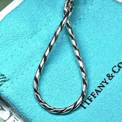 Tiffany ヴィンテージ  ツイスト　キーリングの画像