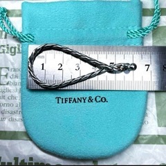Tiffany ヴィンテージ  ツイスト　キーリングの画像