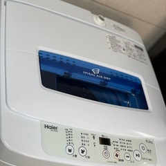 送料・設置込み可 洗濯機 4.2kg Haier 2019年