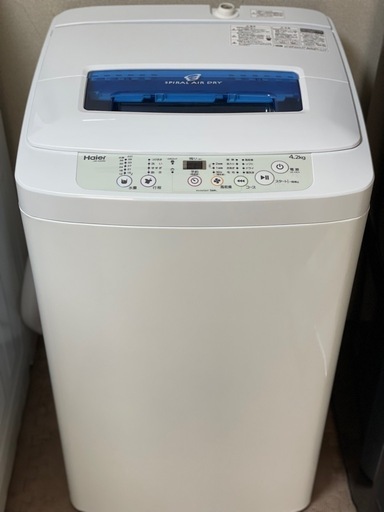 送料・設置込み可　洗濯機　4.2kg Haier 2019年