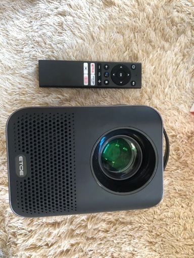 プロジェクター小型 Android TV 10.0 Netflix ETOE