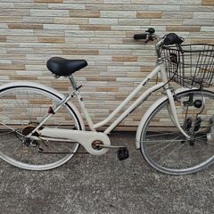 中古自転車 6段変速 27インチ LEDブロックダイナモ 軽整備済み 防犯登録対応 町田市 相模原市 MM357の画像