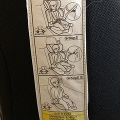 【問合せ一時中断】ジュニアシートの画像