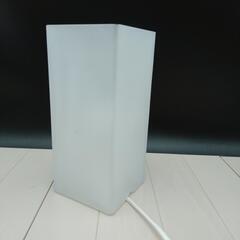 (O-2404DL1)ライト(四角)◆IKEA◆イケア◆GRONO◆高さ22cm◆ホワイト◆モデルルーム展示品の画像