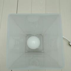 (O-2404DL1)ライト(四角)◆IKEA◆イケア◆GRONO◆高さ22cm◆ホワイト◆モデルルーム展示品の画像