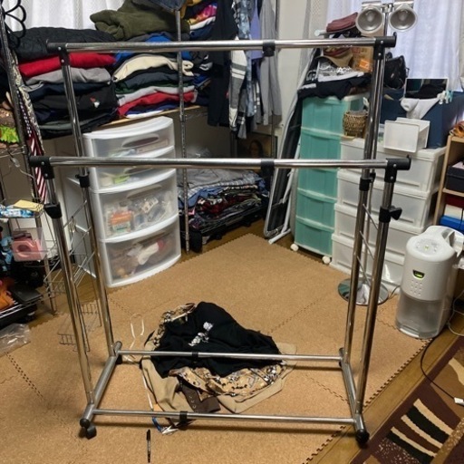 ハンガーラック　ダブル　ラック