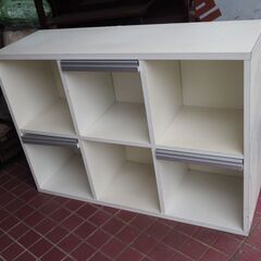 下駄箱、収納BOX、白い棚、スライド棚、４０ｘ１１８ｘ８４