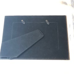 お洒落なフォトスタンド美品17×22cmの画像
