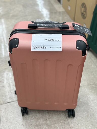 ★ジモティ割あり★ TABI スーツケース ピンク H65×D42×W27 クリーニング済み TJ7817