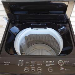 ☆洗濯機　RORO   YWM-T55LK   5.5kg   2023年製の画像