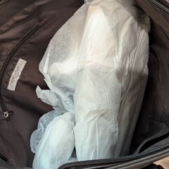 未使用バッグ２セット（茶、グレー）の画像