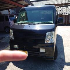 【売約済み】エブリィワゴン　ターボ　左スライド　ローダウン
