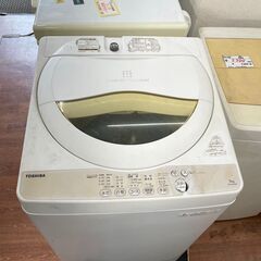 洗濯機　No.14118　東芝　2016年製　5kg　パネル剥がれあり　AW‐5G3　【リサイクルショップどりーむ天保山店】