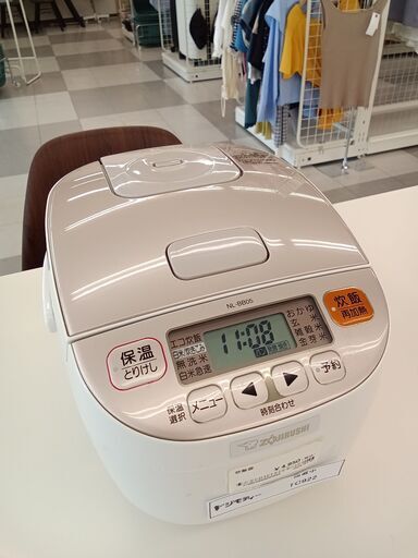 ★ジモティ割あり★ ZOJIRUSHI 炊飯器 0.54L 18年製 動作確認／クリーニング済み TC922