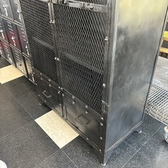 INDUSTRIAL インダストリアル モダン キャビネット 収納 シンプル おしゃれ インテリア の画像