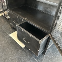INDUSTRIAL インダストリアル モダン キャビネット 収納 シンプル おしゃれ インテリア の画像