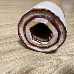 レザークラフト ハンドメイド DIY 革製品 材料 色番12 #12 アレキレッド 貼る 貼れる レザー ワッペン加工 シール加工 10mの画像