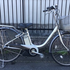 ＜室内保管＞整備済・ヤマハPAS・26インチ電動アシスト自転車・...