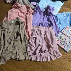 100～130まとめ売り　中古～新品　女の子の画像